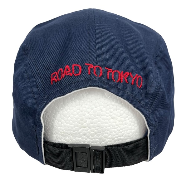 Team USA Olympic Tokyo Games 5 Panel Camper‎ Hat Adjustable Strap - Picture 5 of 10